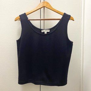St. John Basics Black tank